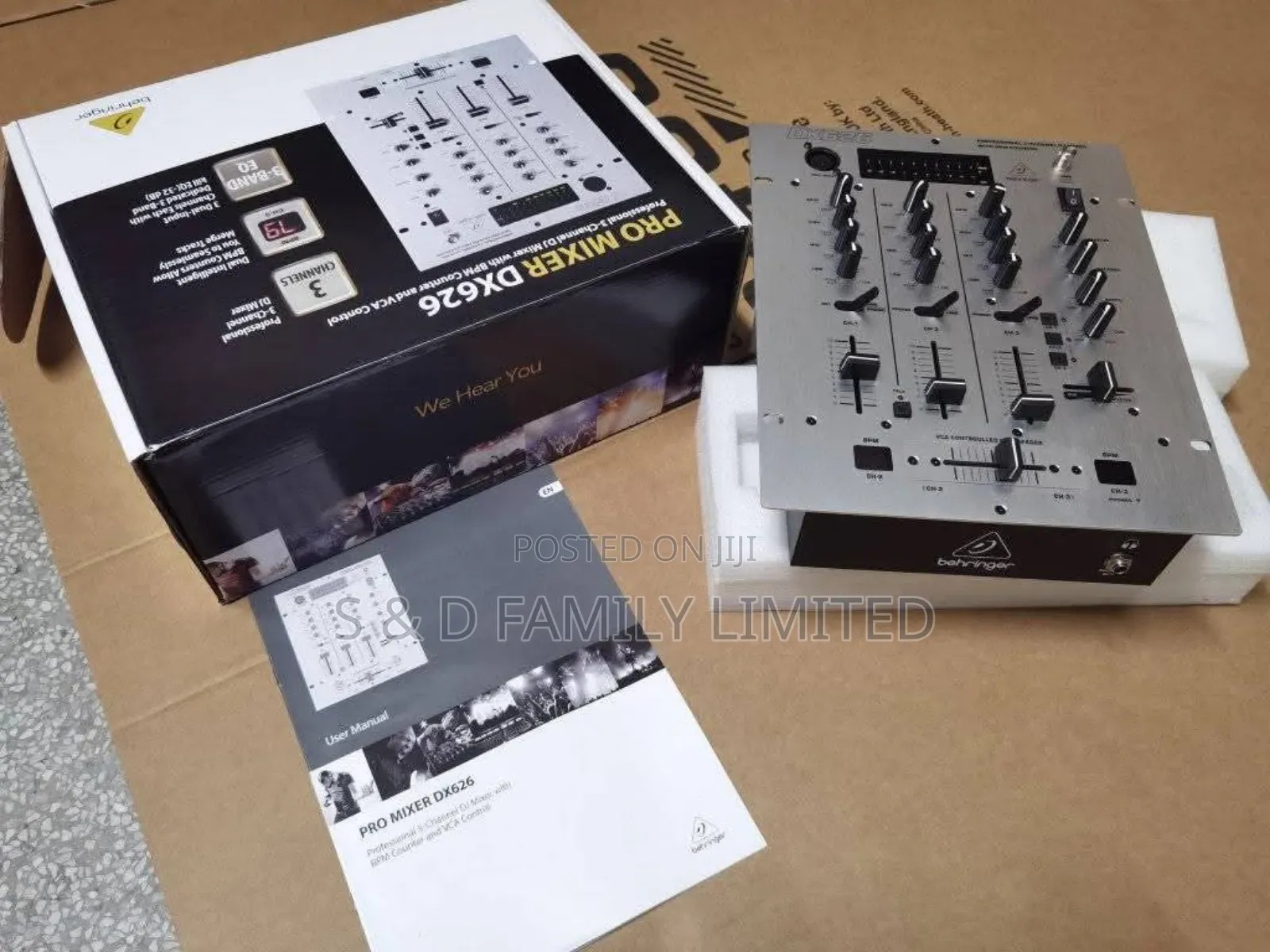 Behringer Dx 626 Dj Mixer
