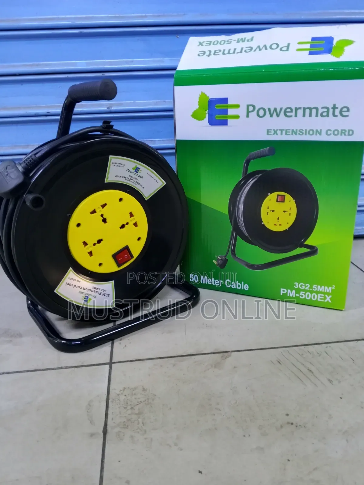 Power Extension Cord Reel
