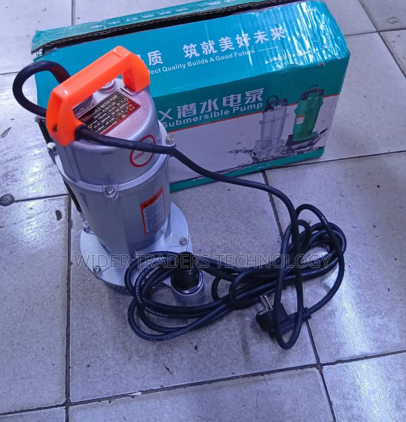 Qudx Submercible Water Pump
Max Head 25m