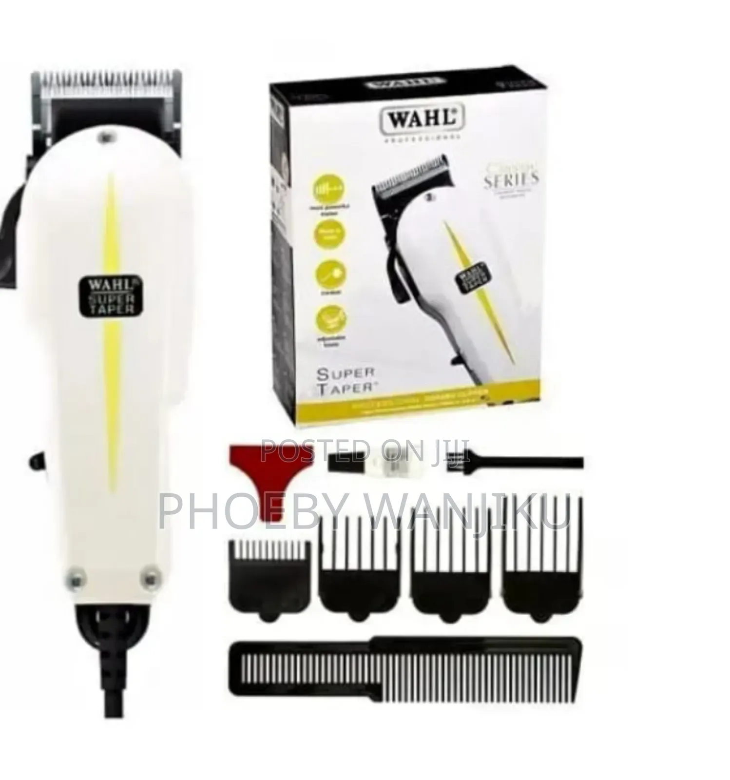 Classic Super Taper, Clippers and Shaving Comb