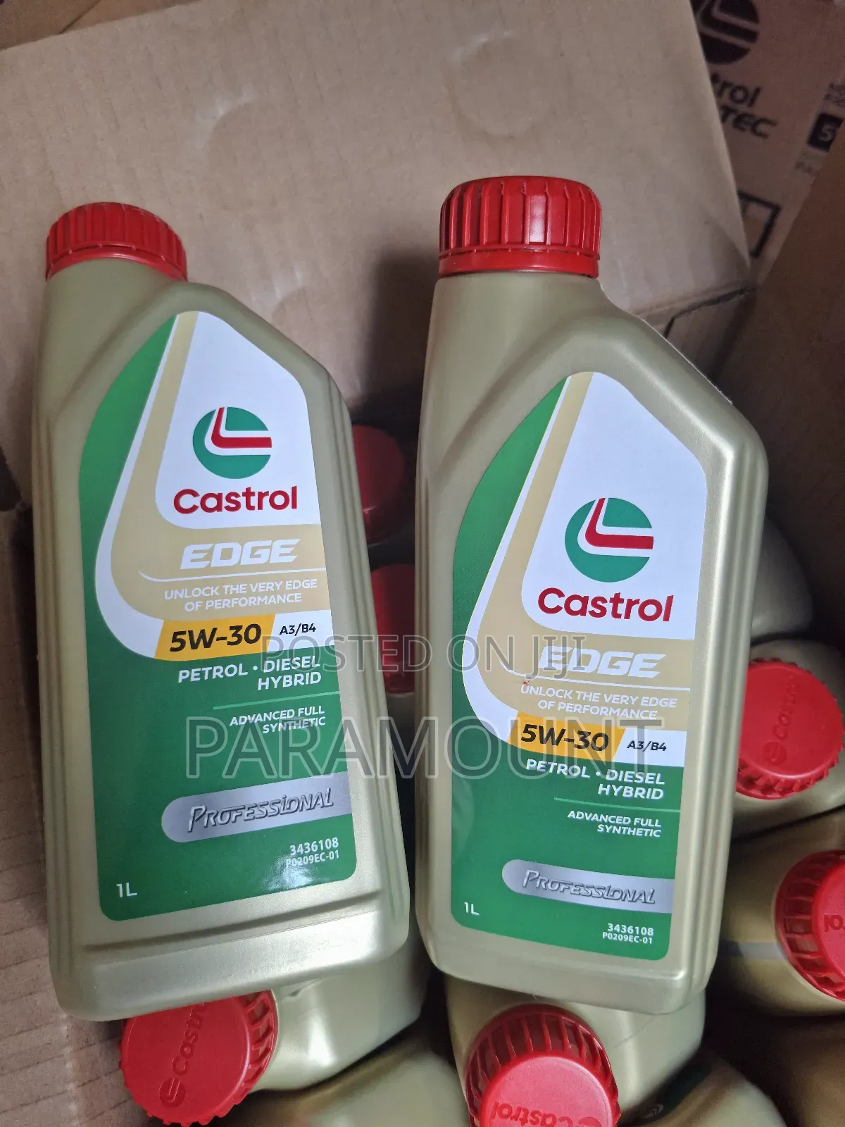 1l 5w-30 Fully Synthetic Castrol. A3/B4