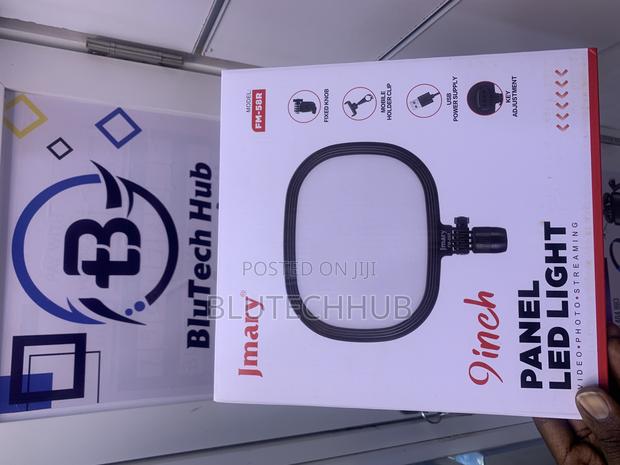 Jmary Fm-58r – 9-Inch Panel Led Light With Usb Power and Phone Holder - thumbnail 3