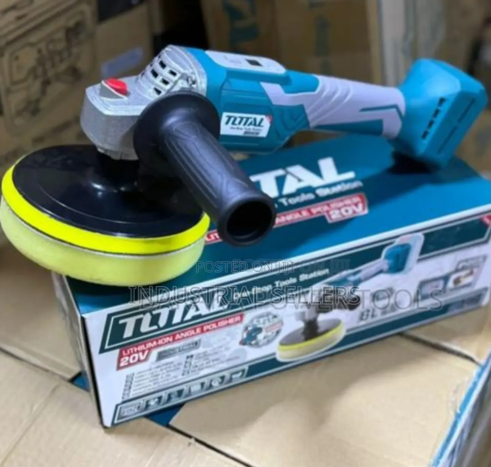 2 Batteries Total Buffing Machine Cordless