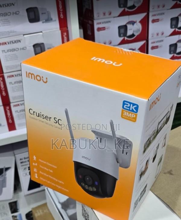 Imou Cruiser Sc Wifi Camera Red-Blue Warning Lights Outdoor Security