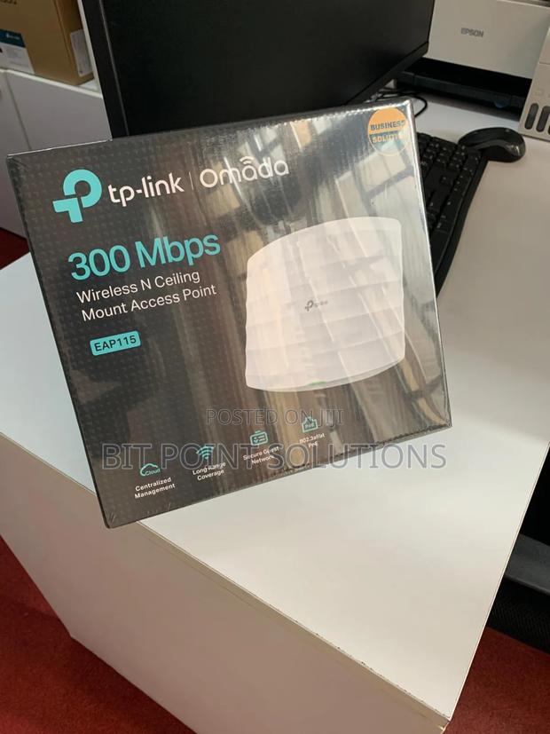 Tplink Eap 115 Ceiling Mount Access Point 300mbps Wireless - main view