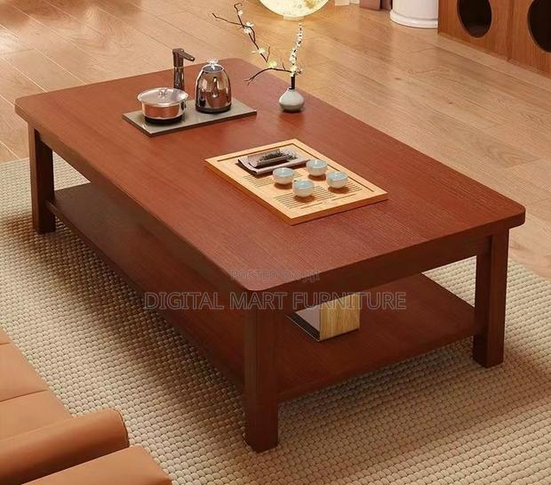 Office Table: Modern Walnut Coffee Table