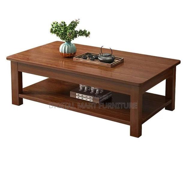 Office Table: Modern Walnut Coffee Table - thumbnail 2
