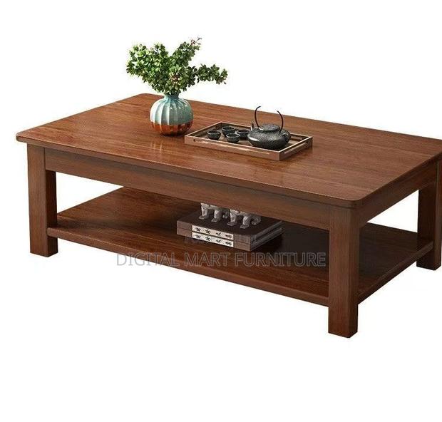 Office Table: Modern Walnut Coffee Table - thumbnail 3