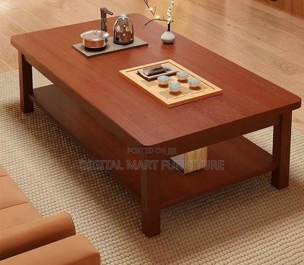 Office Table: Modern Walnut Coffee Table - thumbnail 4