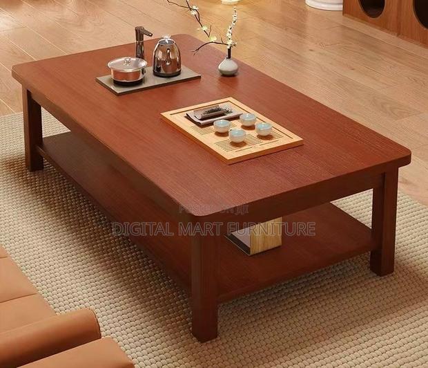 Office Table: Modern Walnut Coffee Table - thumbnail 5