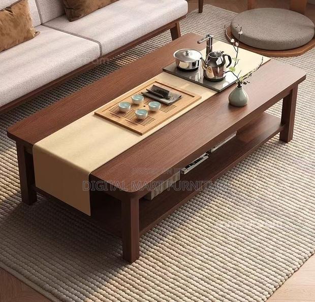 Office Table: Modern Walnut Coffee Table - thumbnail 11