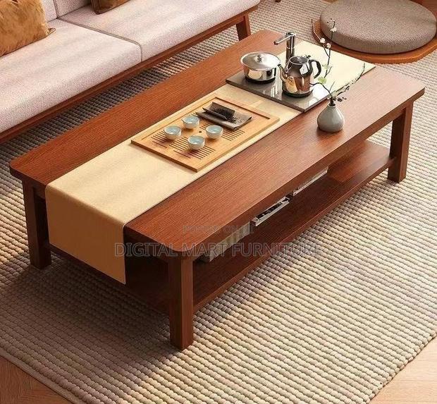 Office Table: Modern Walnut Coffee Table - thumbnail 13