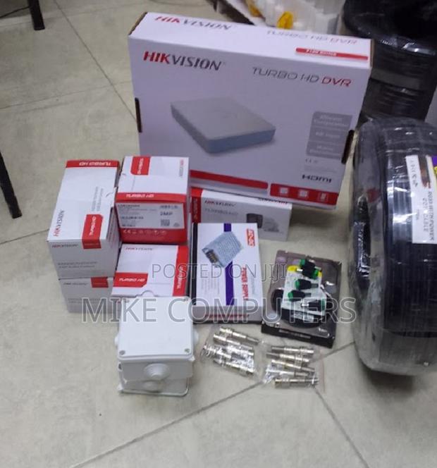 Hikvision 1080p – CCTV Security Cameras – 4 Channel Kit - main view