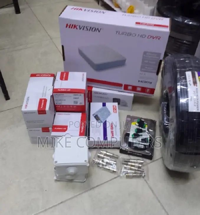 Hikvision 1080p – CCTV Security Cameras – 4 Channel Kit