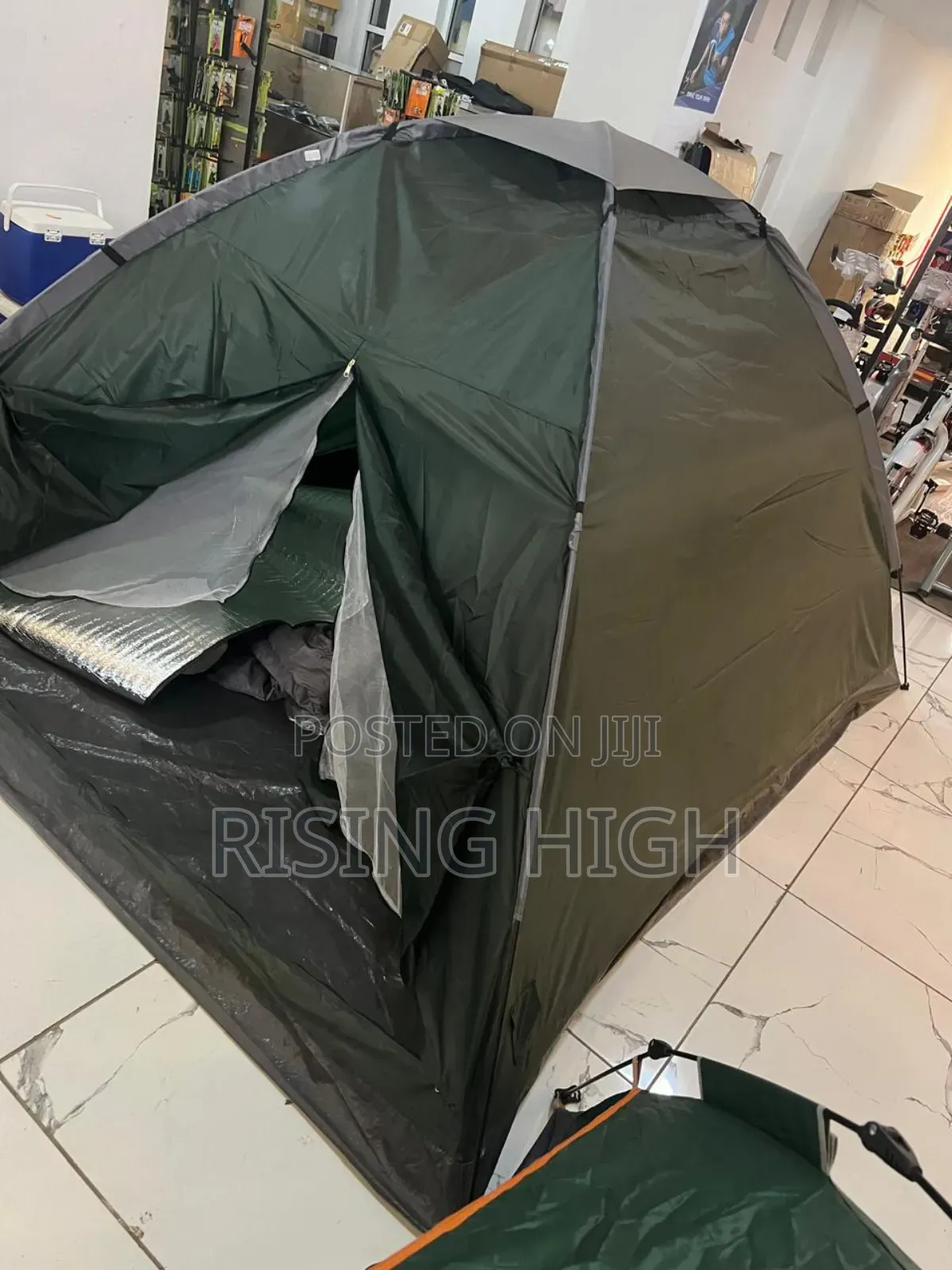 4 Person Camping Tent – Jungle Green