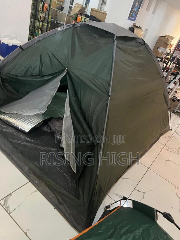 4 Person Camping Tent – Jungle Green
