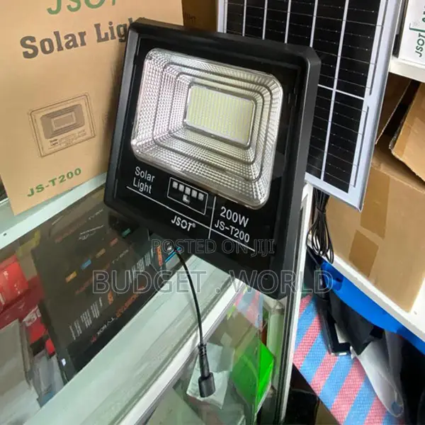 Powerful and Energy-Efficient Adjustable Angle 200w Solar Floodlights