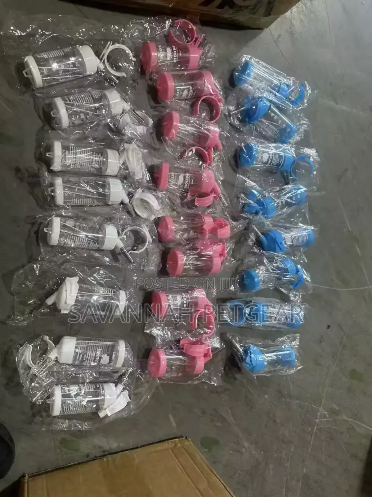 Plastic Water Bottles for Cages for Small Pets Like Hamsters, Rabbits