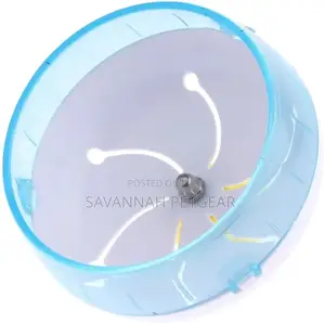 Hamster Mouse Rat Exercise Toys Silent Running Wheel, Blue