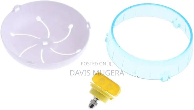 Hamster Mouse Rat Exercise Toys Silent Running Wheel, Blue - thumbnail 6