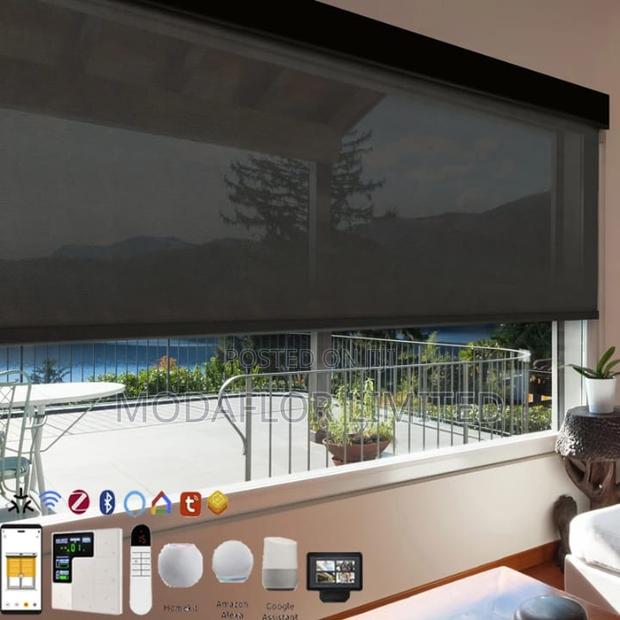 Sunscreen Roller Blinds – Perfect for Homes With Large Windows - main view