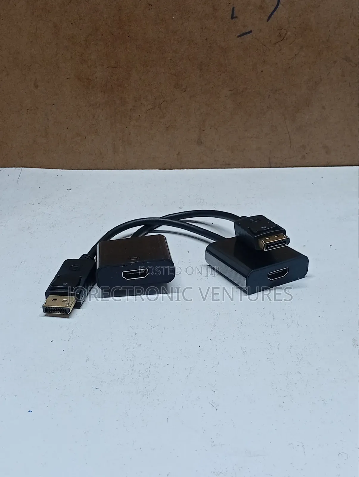 Display Port to Hdmi Black Adapter