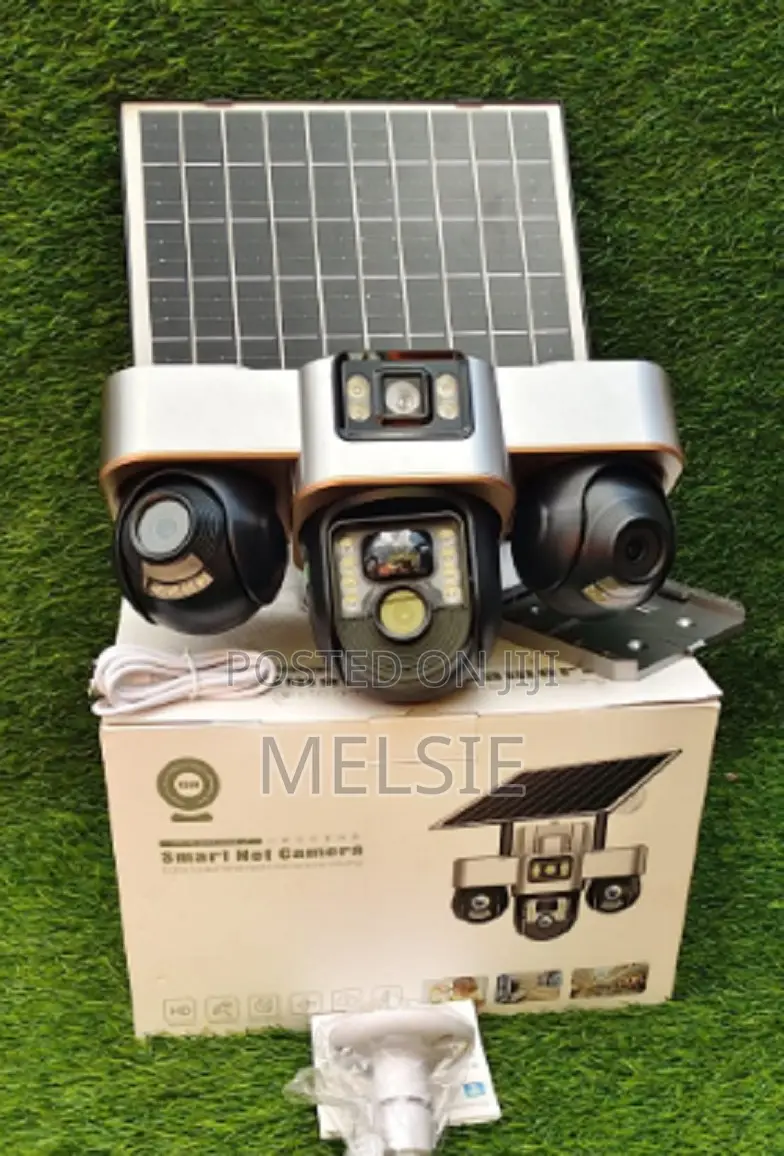 New Triple Lens 4g Solar PTZ Camera With Smart Clear Surveillance