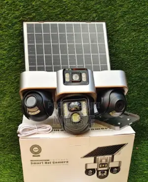 Triple Lens 4g Solar PTZ Camera Ultra-Clear Triple-Lens Imaging