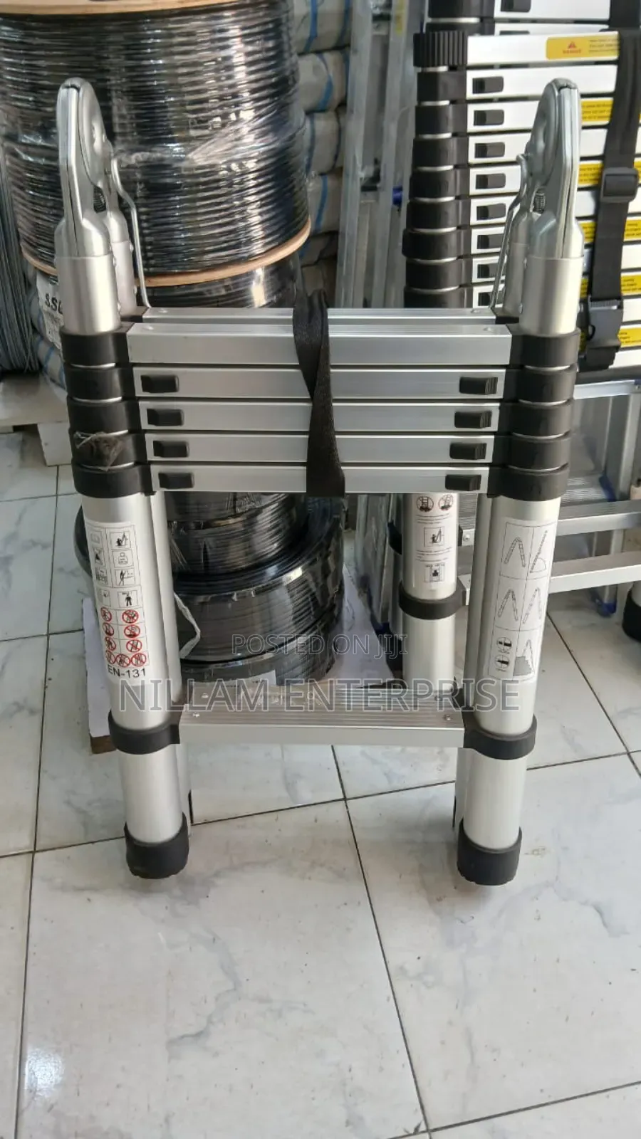 3.3+3.3 Double Telescopic Ladder