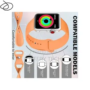 Casewaa Apple Watch Bands 41mm 40mm 38mm, Soft Silicone
