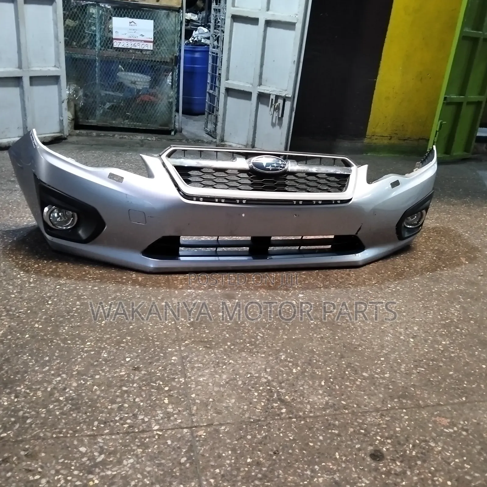 Subaru Impreza N16 Front Bumper Complete With Fog Lamps Plus Grille