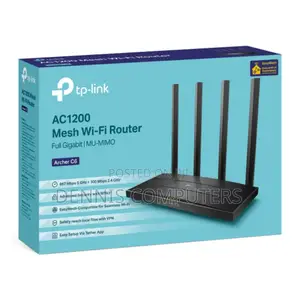 Tp-Link Archer C6 Ac 1200 Wireless Mu-Mimo Gigabit Router