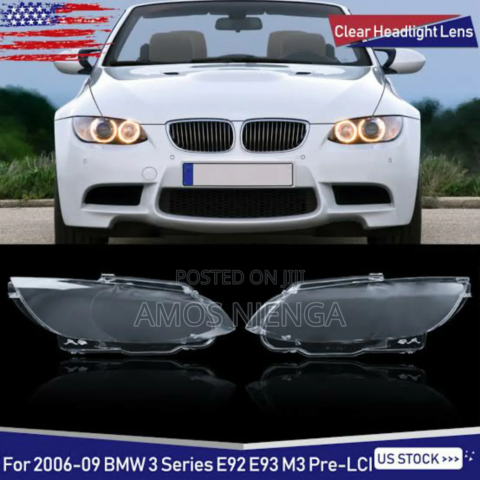 Bw E92 2006-2009 Headlight Lens
