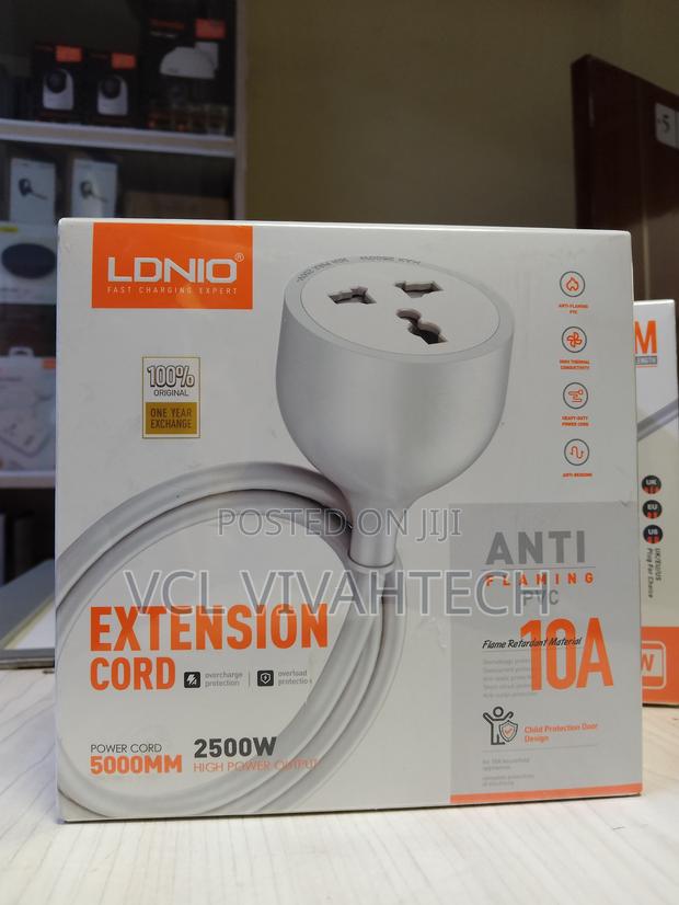 Ldnio Sc1017 Power Extension Anti Flaming PVC