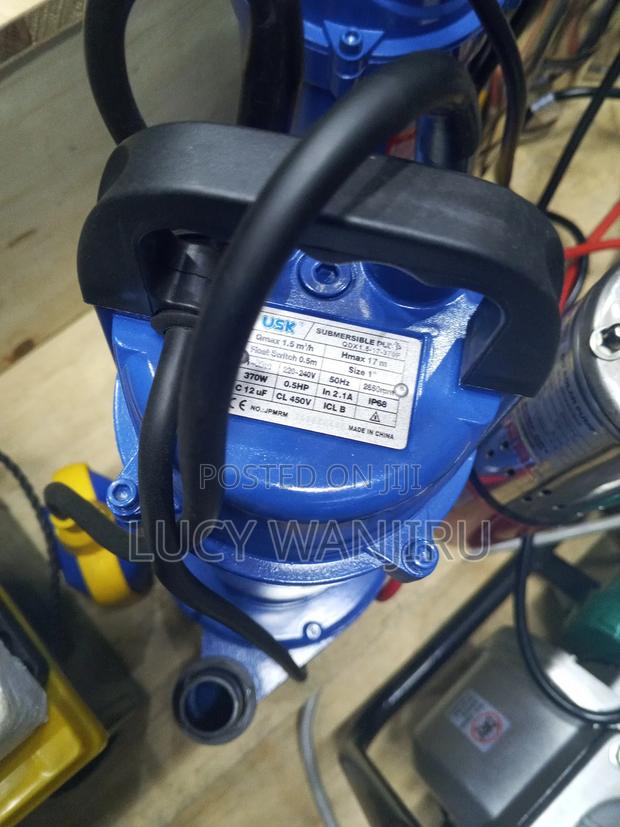 Usk Submersible Water Pump 0.5hp