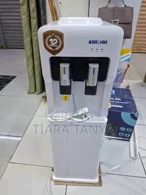 Bruhm Hot and Cold Water Dispenser White