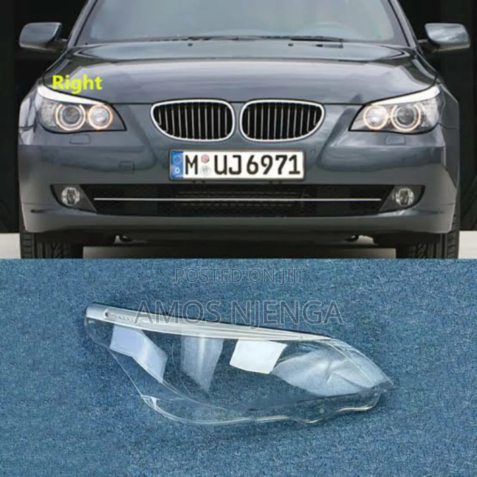 BMW E60 2004-2009 Headlight Lens