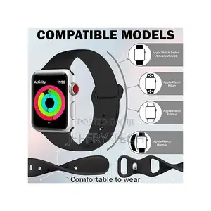 Mwefer Apple Watch Bands 41mm 40mm 38mm, Soft Silicone Strap