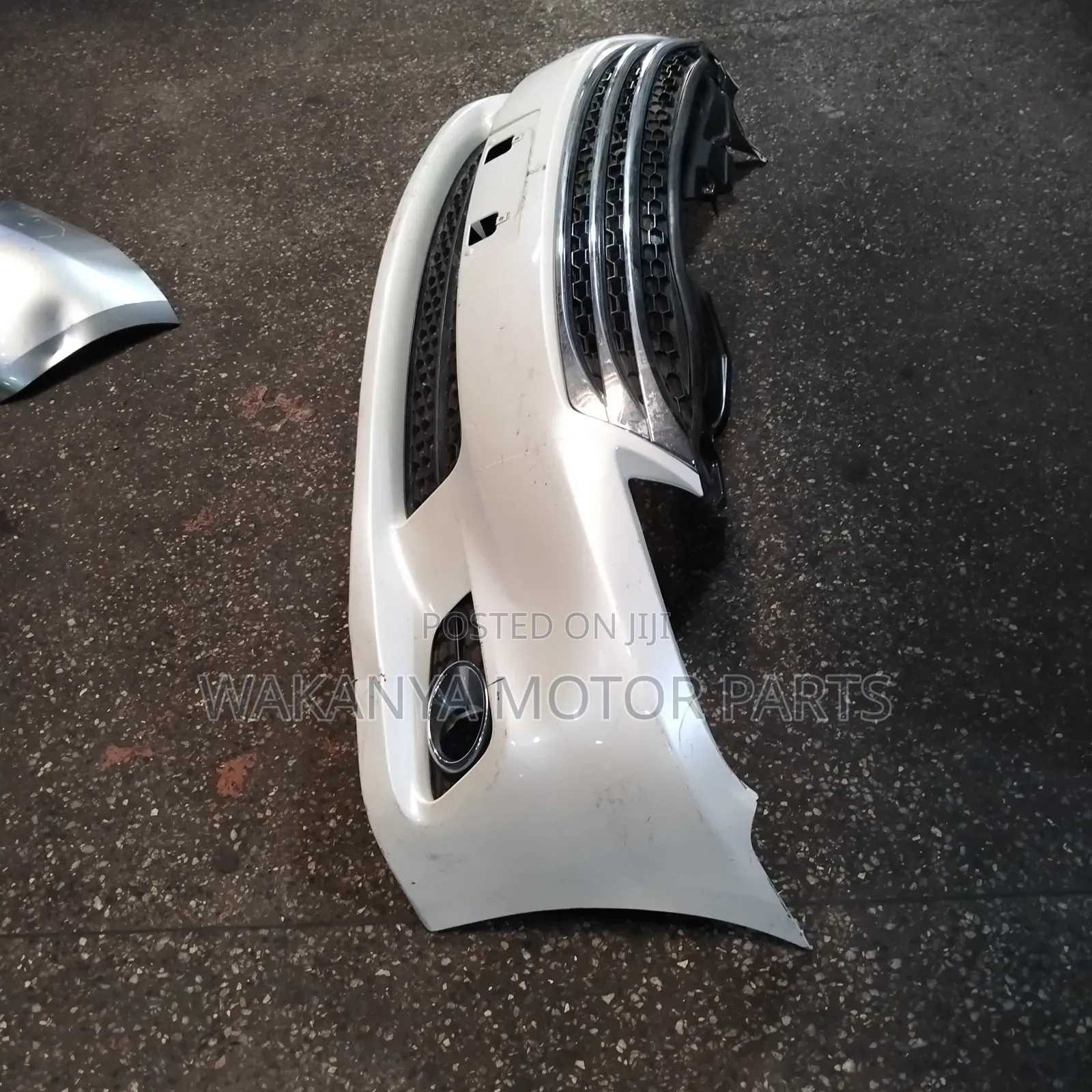 Toyota Mark X Zio Model 2010/2011 Front Bumper With Grille, Less Fogs
