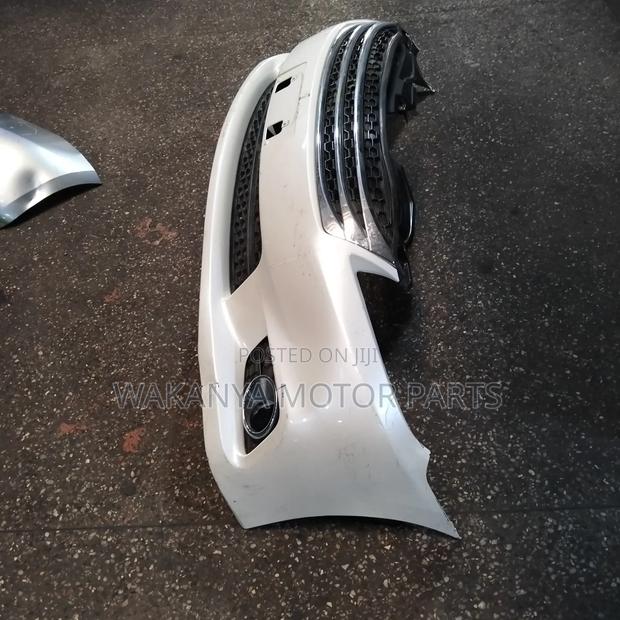 Toyota Mark X Zio Model 2010/2011 Front Bumper With Grille, Less Fogs