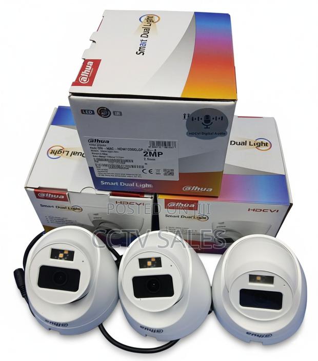 Smart Dual Light Fixed-Focal Eyeball Dome Camera