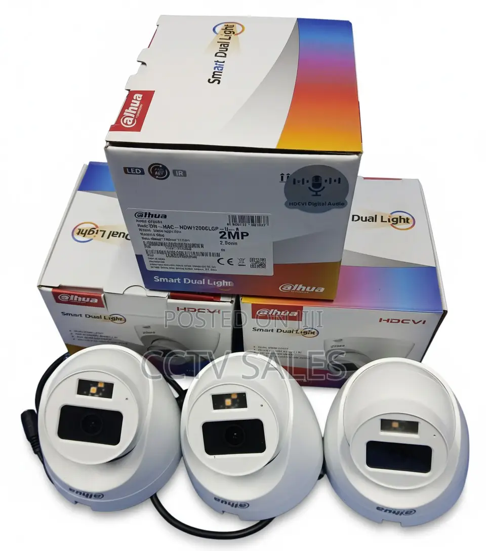 Smart Dual Light Fixed-Focal Eyeball Dome Camera