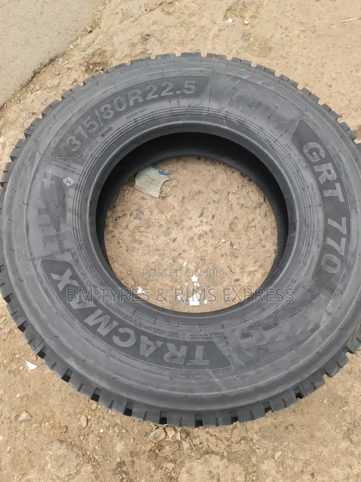315 /80 R22. 5 Tracmax Tyres (Diff)
