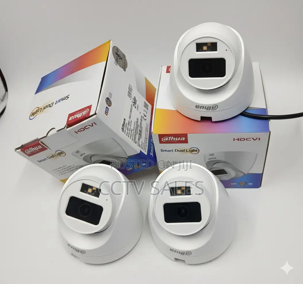 2mp Smart Dual Light Hdcvi Fixed-Focal Eyeball Camera