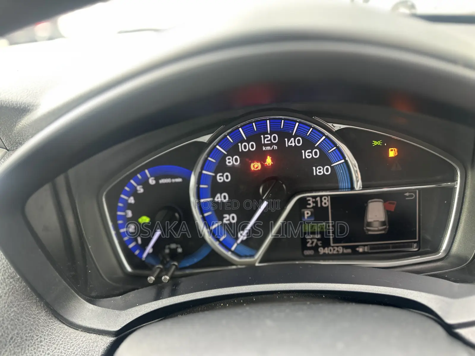 Toyota Corolla Fielder 1.5 Hybrid FWD 2018 Black