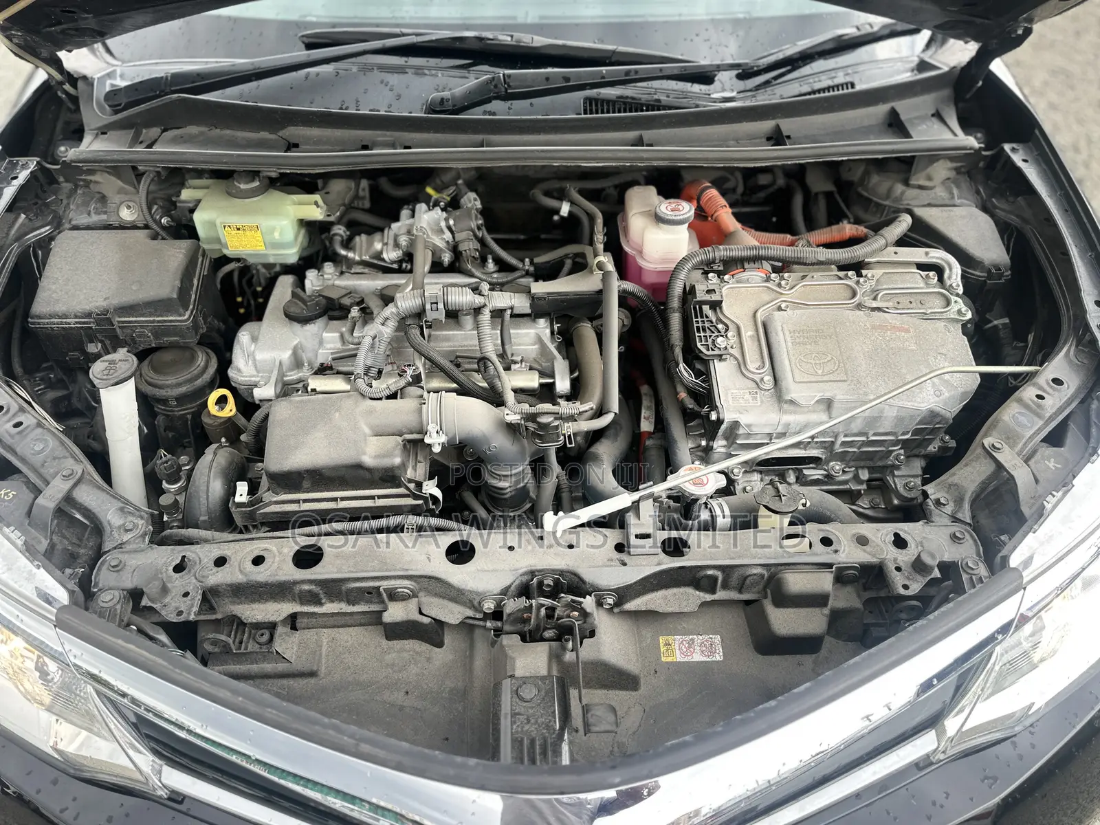Toyota Corolla Fielder 1.5 Hybrid FWD 2018 Black