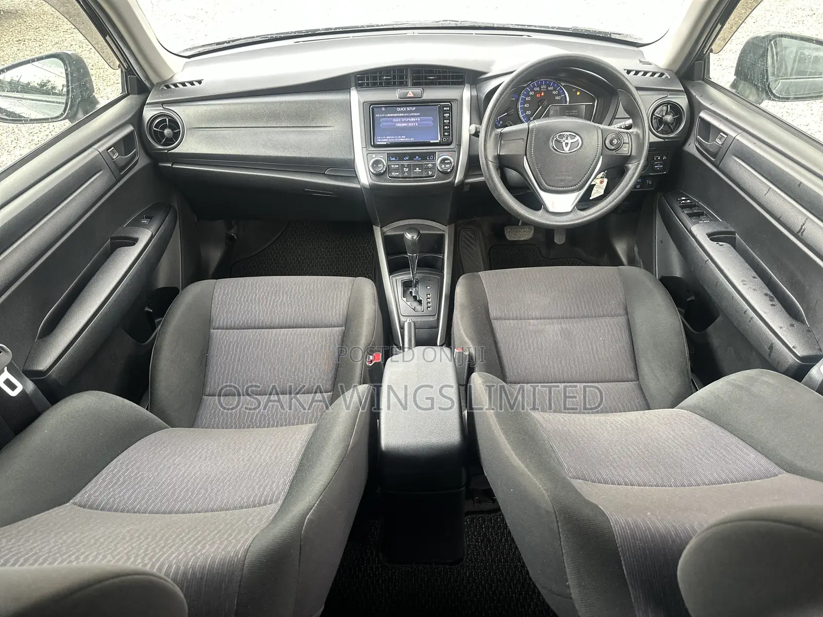 Toyota Corolla Fielder 1.5 Hybrid FWD 2018 Black