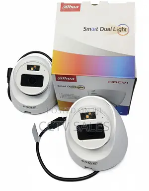 Smart Dual Light Dome Camera-Dh-Hac-Hdw1200clqp-Il-a With Audio Abilit