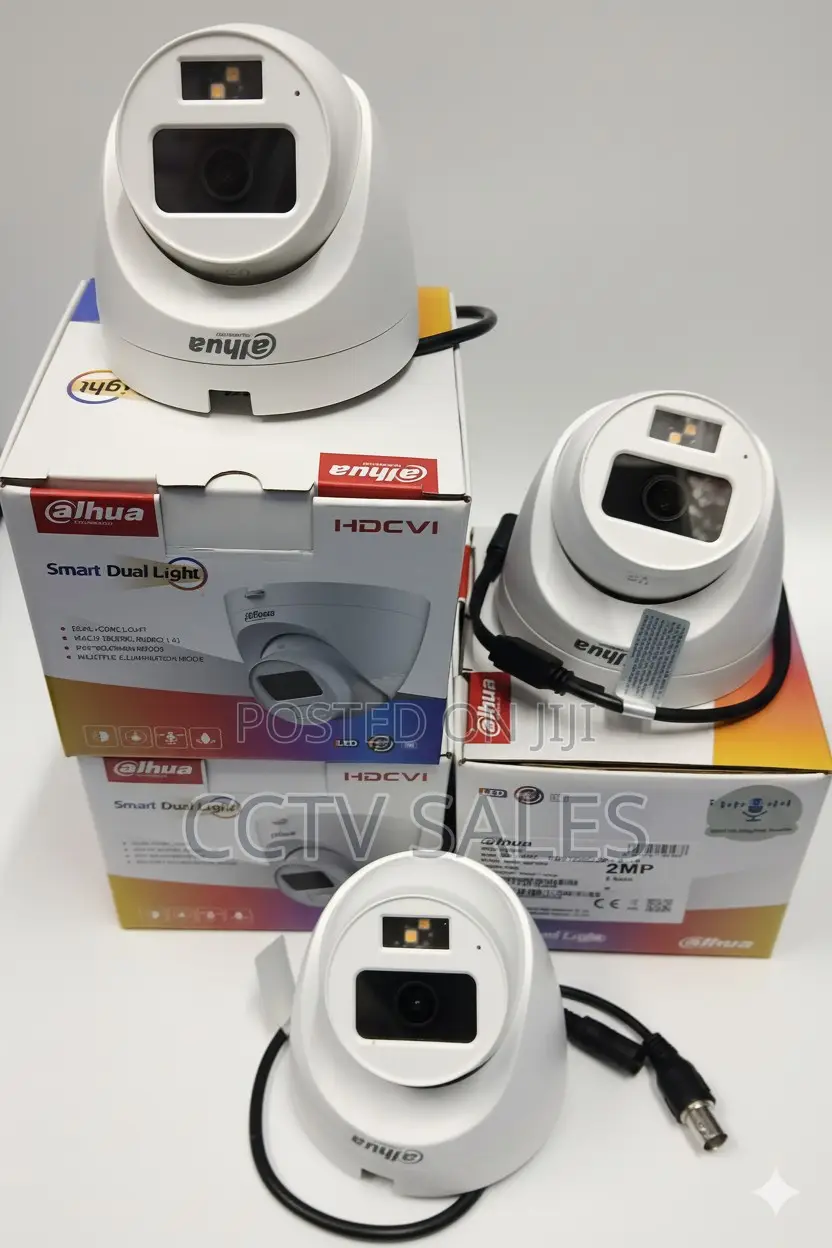 1080p Resolution Dahua Audio CCTV Dome Camera