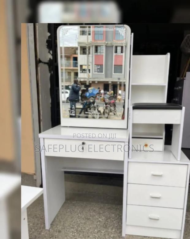 Luxury Sliding Mirror Dressing Table - Extra Storage Drawers - main view